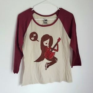 Threadless Adventure Time "Marceline's Axe" tee
